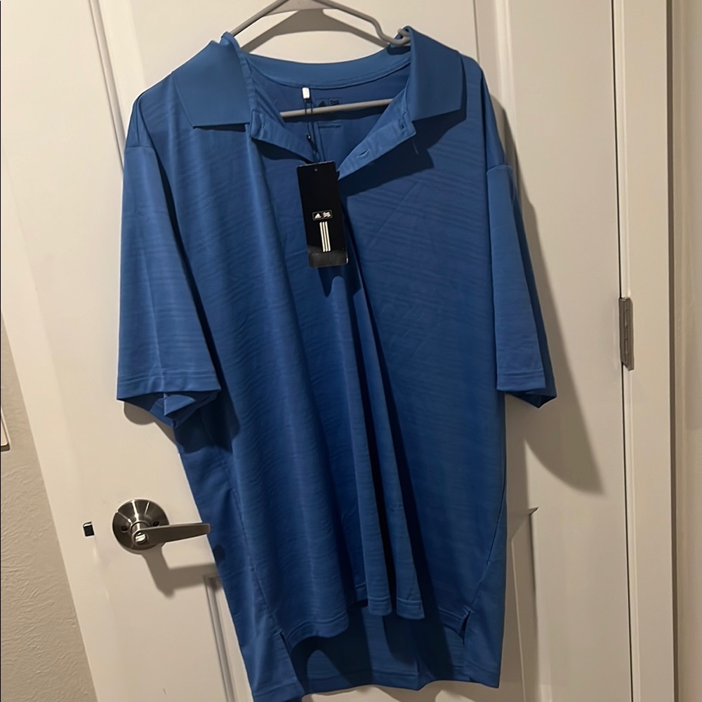 adidas Blue Polo Shirt